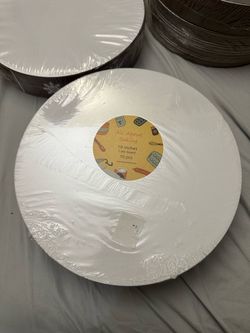 Brand New White Cake Board – 10 inches (20 pcs)
