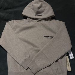 Essentials Hoodie S Dark Oatmeal 