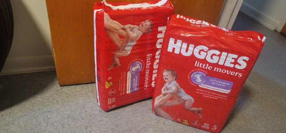 Size 5 Huggies 132ct