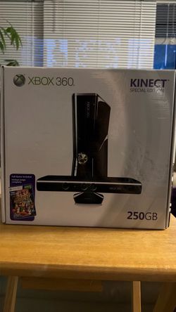 Factory Sealed Xbox 360 250GB Kinect Special Edition Bundle (Brand New / Collectors)