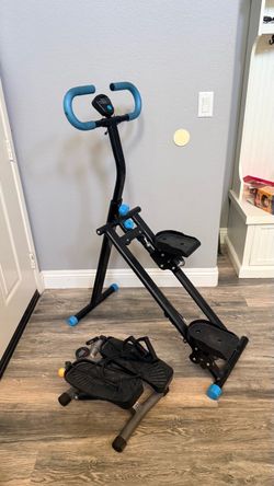 Folding Squat Assist Row-N-Ride Trainer