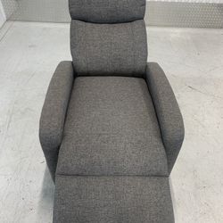 Single gray Comfy Couch Manual Couch