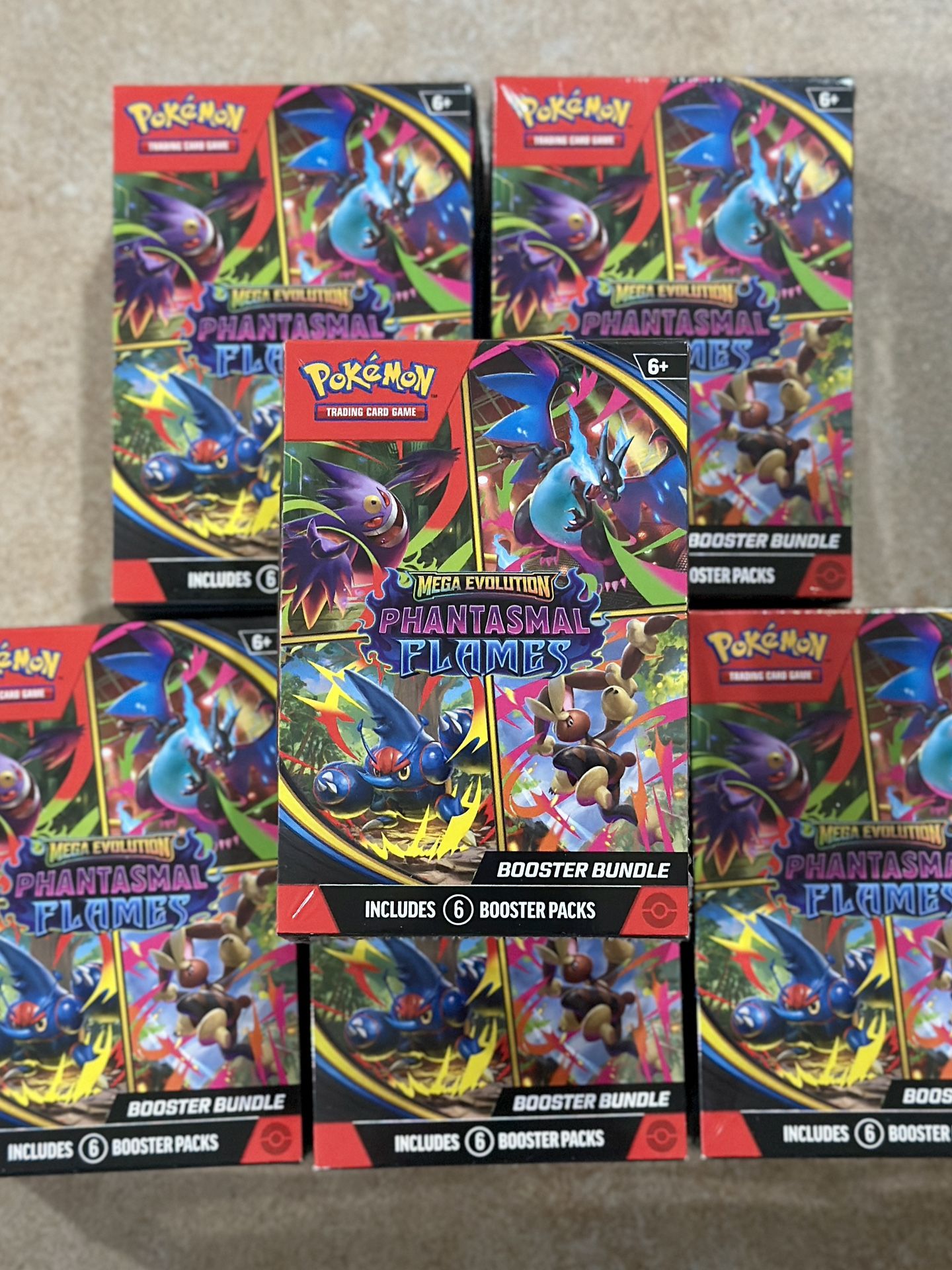 Pokemon Phantasmal Flames Booster Bundles