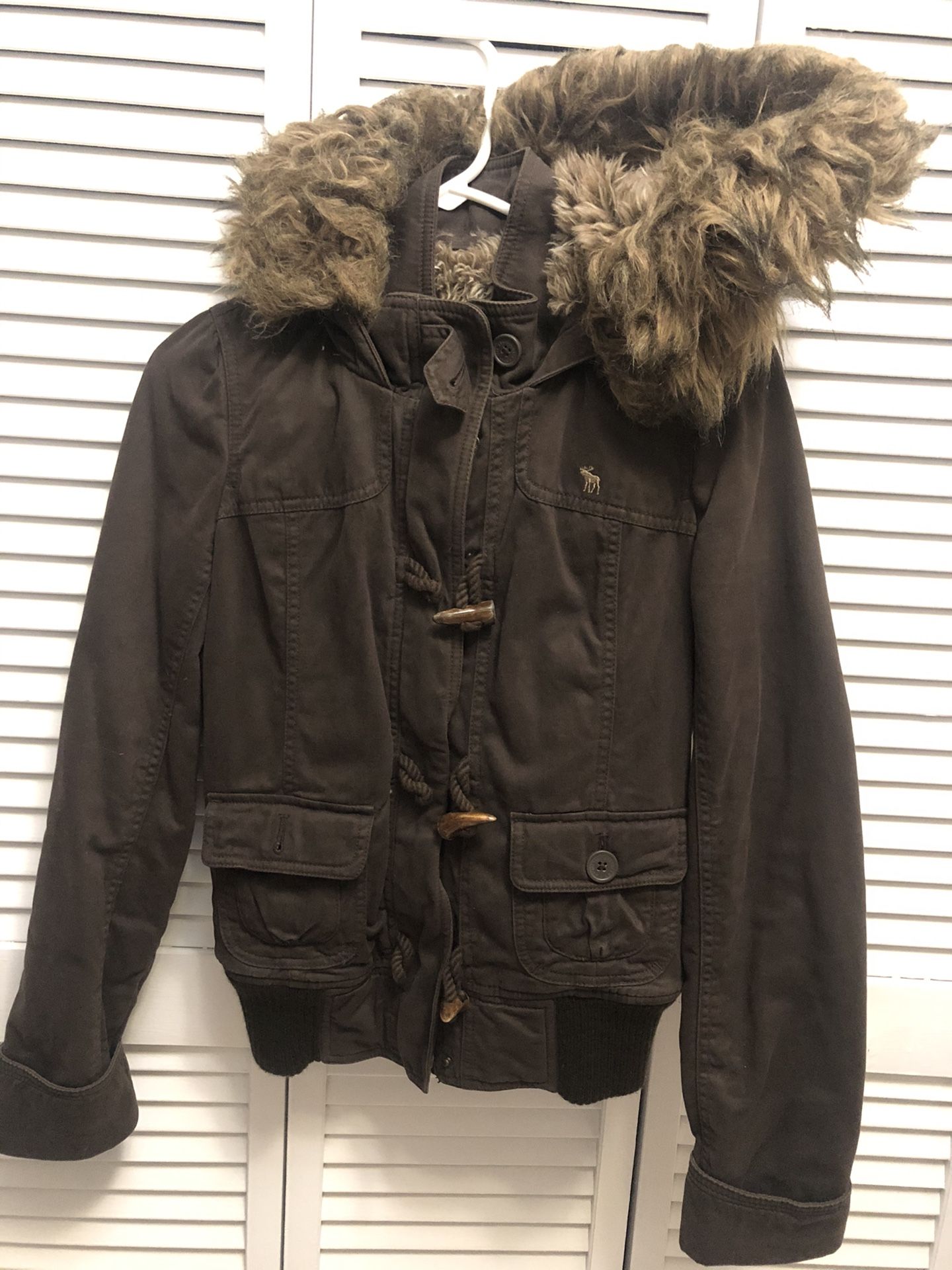 XL Girls Jacket W Hoodie (cute