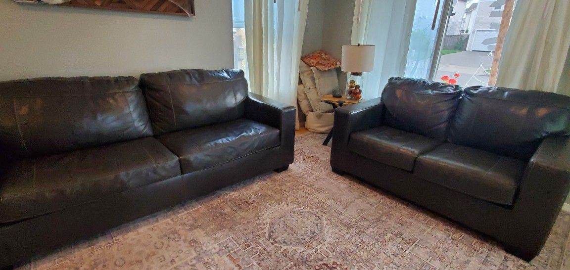 Sofa And Loveseat (Free)- Ashley Furniture