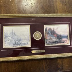 Thomas Kinkade Drawing And Painting Limited Edition 10286/15000 COA