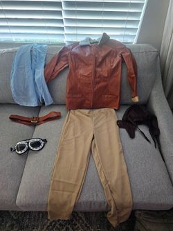 Girls aviator costume