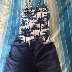 Tropical bathing suit