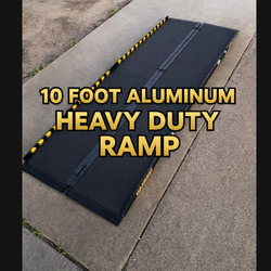 Brand new 10 foot aluminum folding ramp