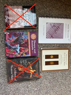 Music Books for Theory and Practice