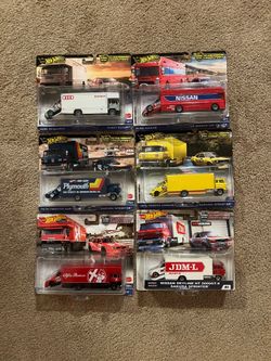 Hot wheels team transports