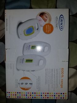 Graco ultra clear baby monitor top