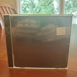 Talking Heads Fear Of Music CD (Misprint, Sealed)