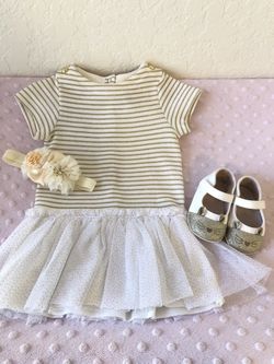 Baby girls dress tutu 6 months everything $15