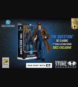 SDCC 2026 The Question McFarlane Toys, NEW in sealed box!