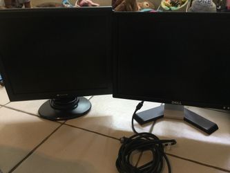 17 Inch Dell and Gateway Computer Monitors