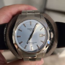 ***Tissot automatic light blue face***