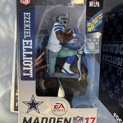 NEW! McFarlane Toys NFL Madden 2017 Ultimate Team Series Ezekiel Elliott Cowboys