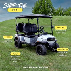 4-Seater Forward Facing Golf Cart (OH01)