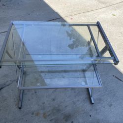 Glass Desk