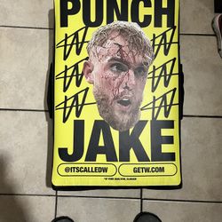 Jake Paul Punching Bag “promo” Rare 
