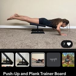 Push-Up And Plank Trainer