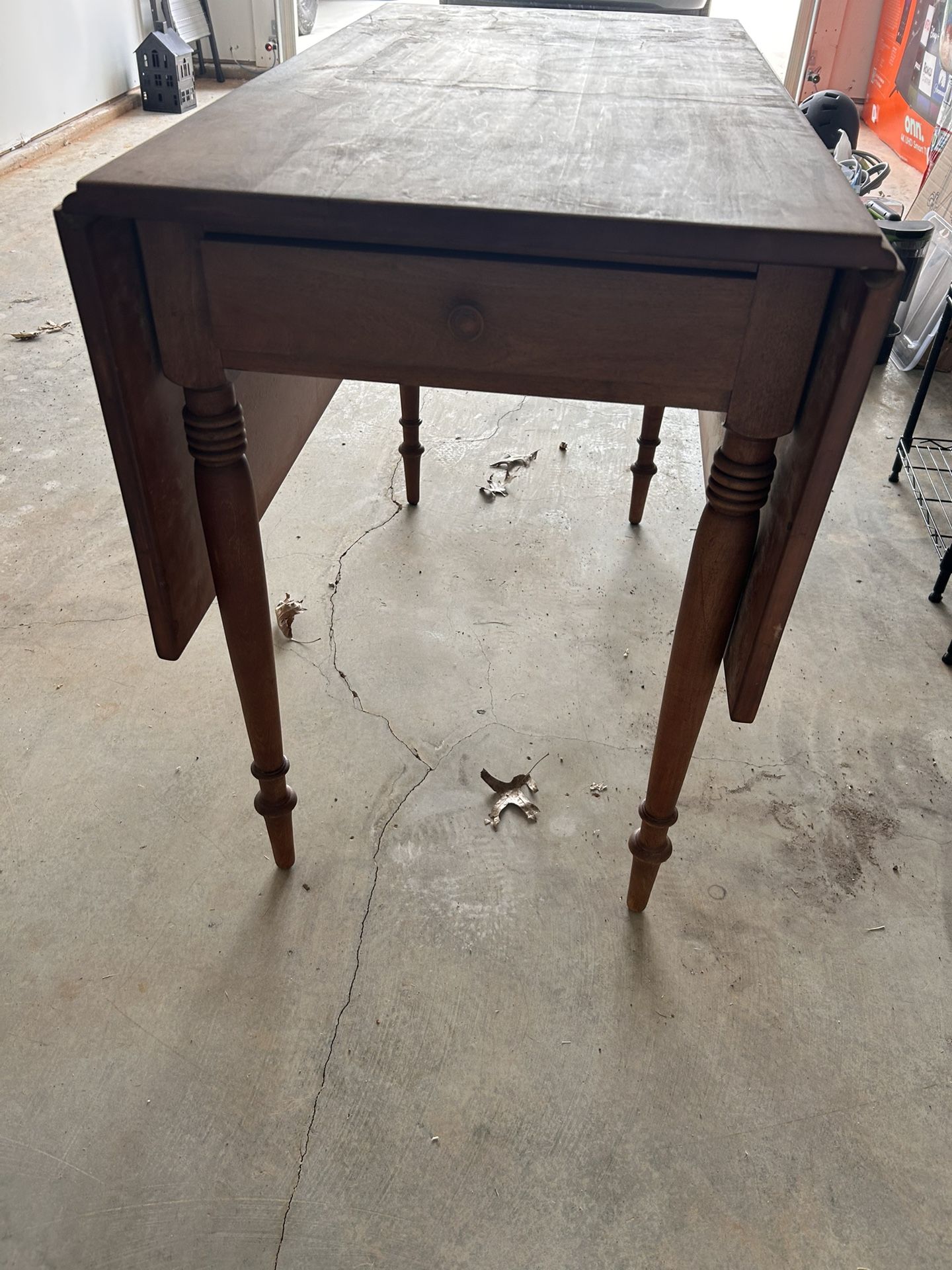 Antique Folding Artist Table