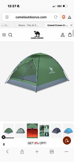 Never Used Camel Crown Tent