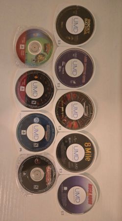 Psp games and movies