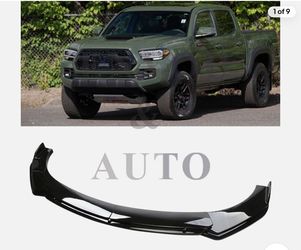 Lower Front Bumper Lip Spoiler Splitter Body Kit Black For Toyota tacoma