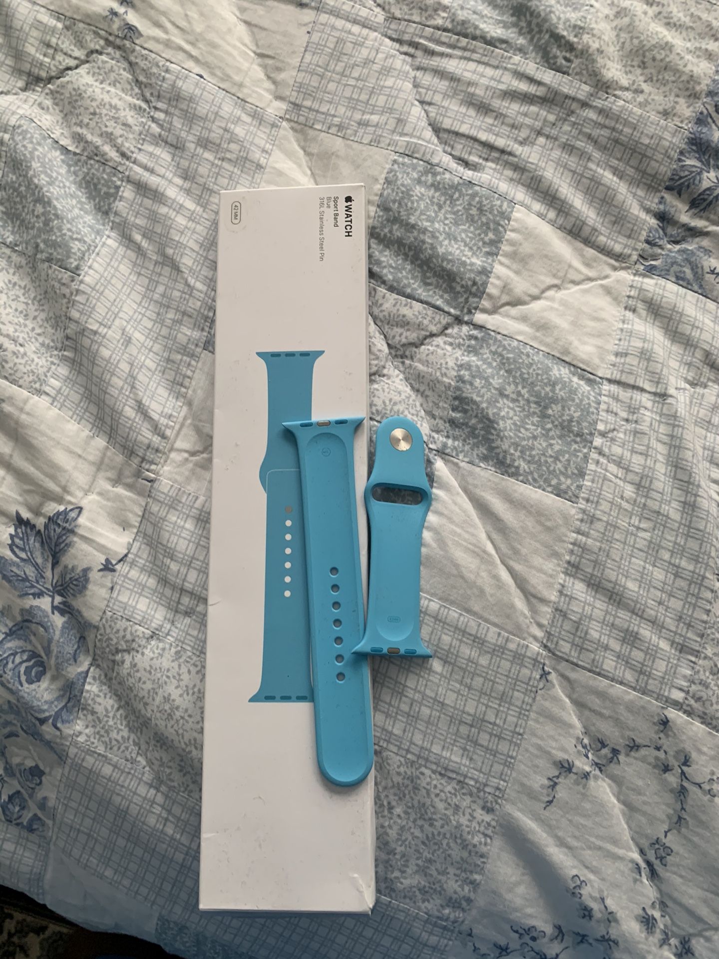 Blue Apple Watch band