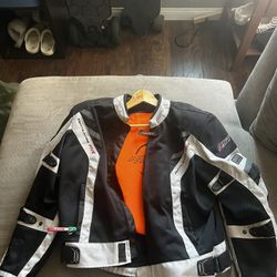 RST Leather Motorcycle Jacket