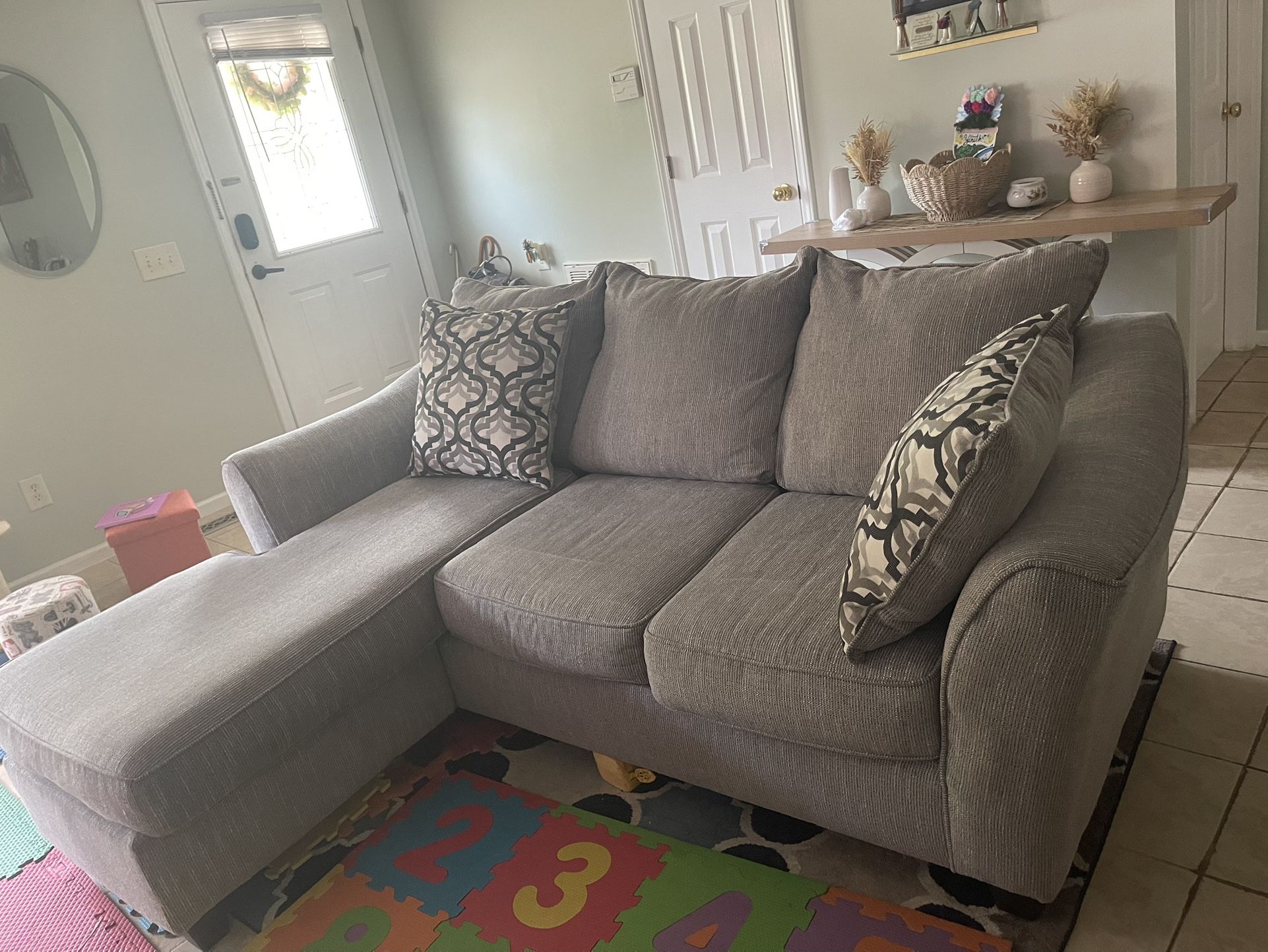 Sofa With Two Free Chairs (Great Condition)