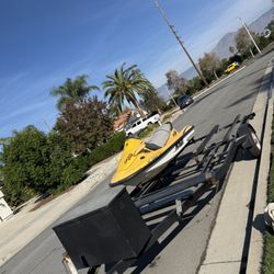 Kawasaki Jetski With Trailer
