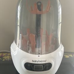 Bottle Sterilizer & Dryer : Baby Brezza, like new! Baby Bottle Sterilizer and Dryer. Fits all bottle types/brands. Free extra drying rack included. 