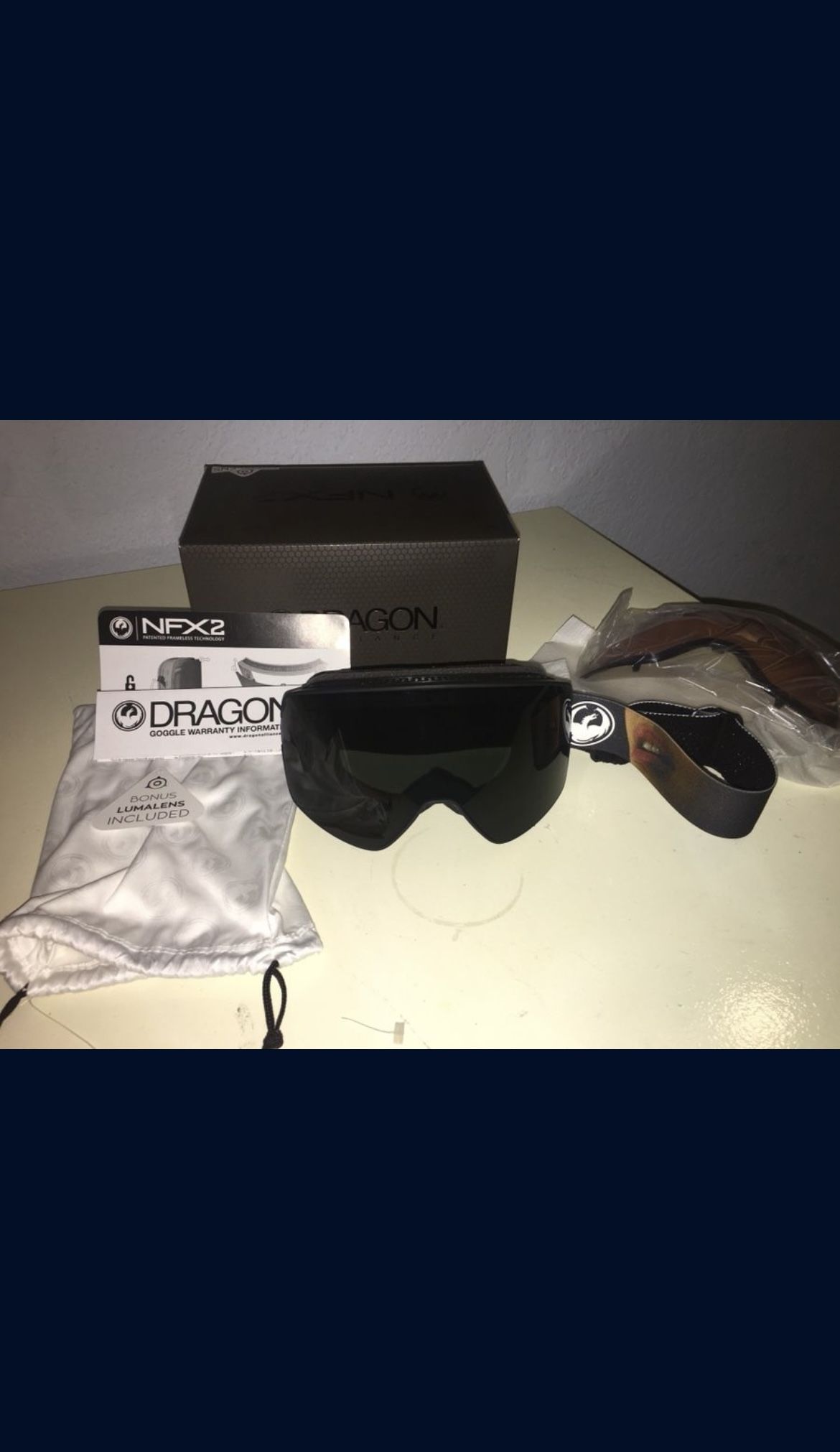 Snow Board Goggles Dragon Snow