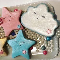 Gender reveal theme treats
