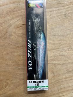 Yo-zuri 3D Magnum Saltwater Trolling Lure, Yellowtail, Tuna, Wahoo,