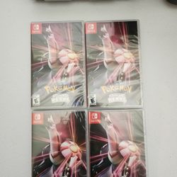 Pokemon Shining Pearl Seal 4 Nintendo Switch 