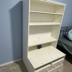 Pottery Barn Kids Media Hutch & Base