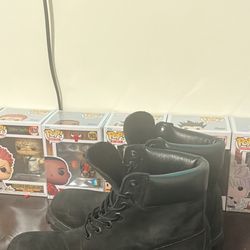 black timberland boots