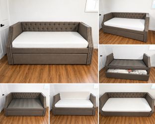 Modern Sofa Bed / Daybed with Mattress Included