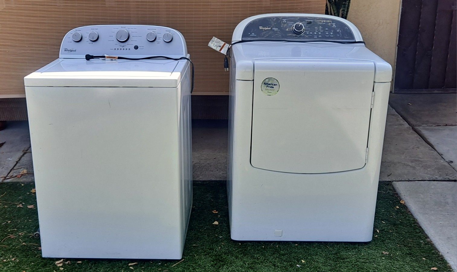 Whirlpool Washer & Cabrio Platinum Dryer Set - 475