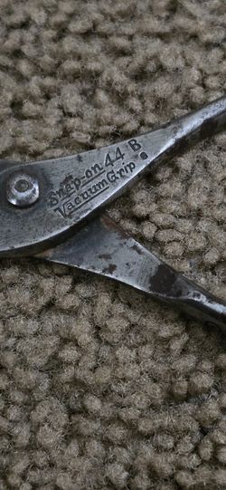 Snap On Vacuum Grip 44b Pliers Vintage 