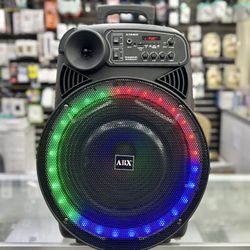 3400W Bluetooth Party Speaker With Wired Mic 