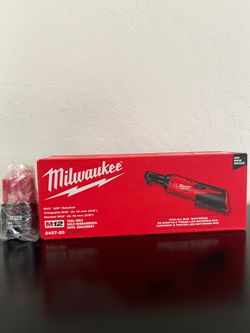 Milwaukee 2457-20 M12 3/8" Ratchet + FREE 2.0Ah Battery – Brand New