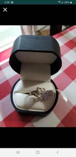 ANILLO DE CORAZON WHITE GOLD