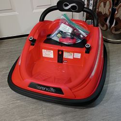 SereneLife 360° Spinning Kids Bumper Car 