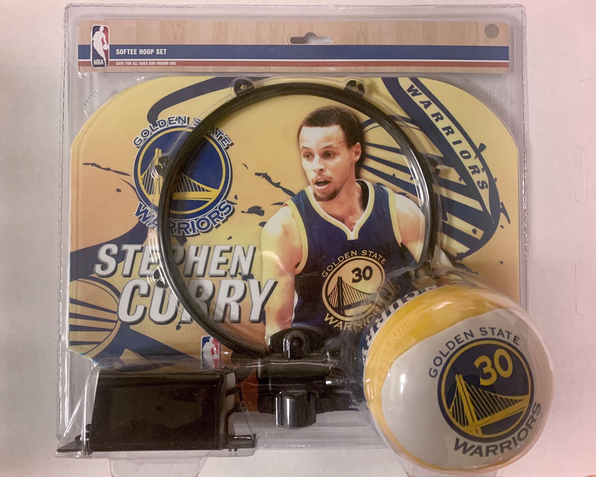 Stephen Curry Softee Hoop Set With Additional Soft 3 Ball Set NEW UNOPENED