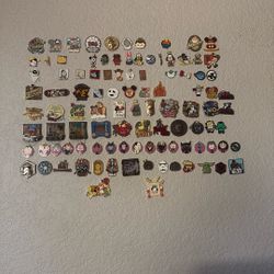 Disney Pins 5$,10$,15$ Depending On Which